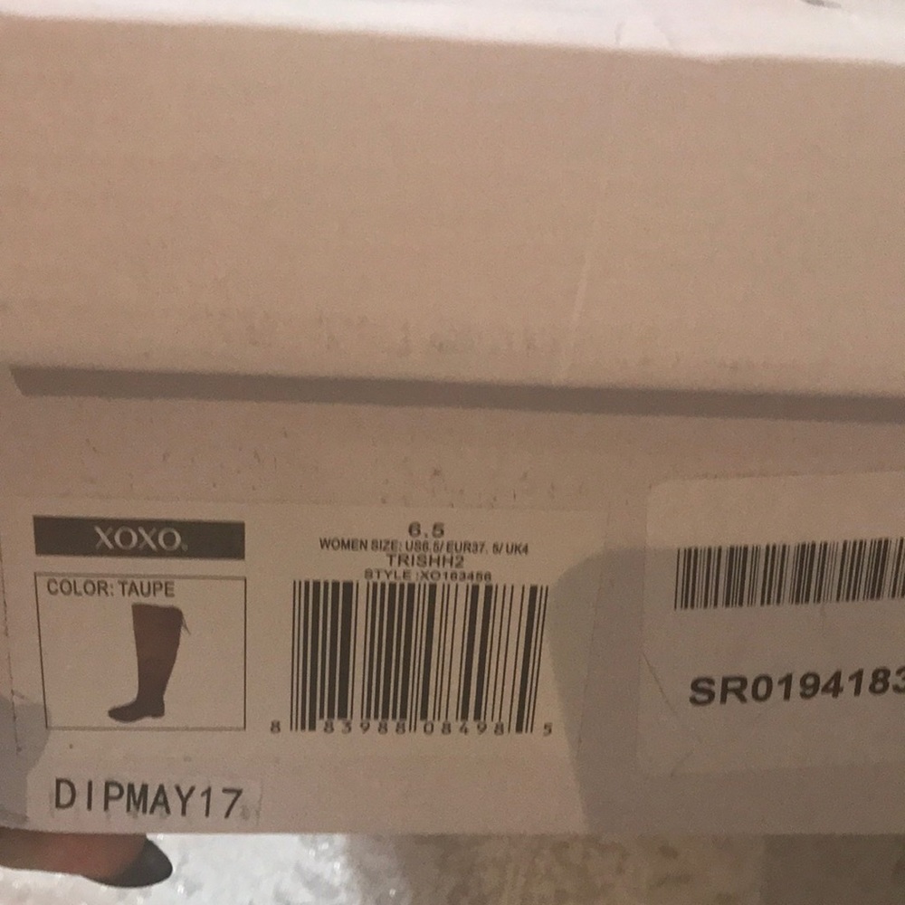 Brand new xoxo boots never worn in box